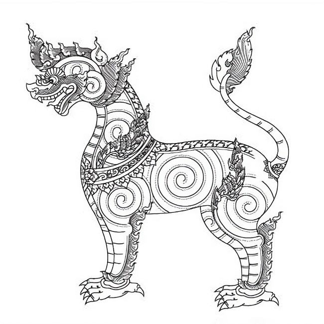  Thai Art Yaksa Coloring Book: Adult Coloring Book Stress  Relieving Patterns. Beautiful illustration Design on Thailand Mythical and  fantasy ,God ,Giant King ,Monkey King and Dragon: 9798636467472: No, Anan:  Books